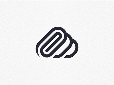 Cloud Internet Logo cloud logo monoline network logo simple logo