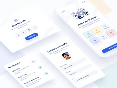 Onboarding categories login login flow mobile onboarding notification settings notifications onboard onboarding onboarding illustration onboarding screen onboarding screens onboarding ui profile settings register flow sign up flow step by step steps walk through walkthrough wizard