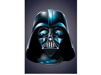 Darth Vader illustration vector