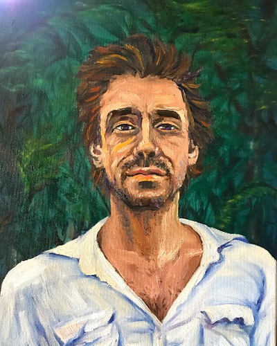 Luke canvas illustration painting sketch