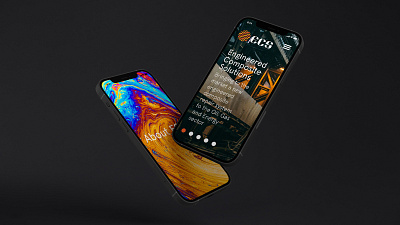ECS Mobile Site branding design digital graphicdesign identity layout logo mobile uidesign web webdesign website