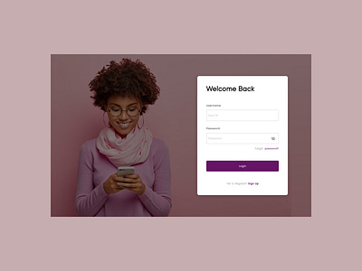 Login design login login design login form login page login screen ui uidesign