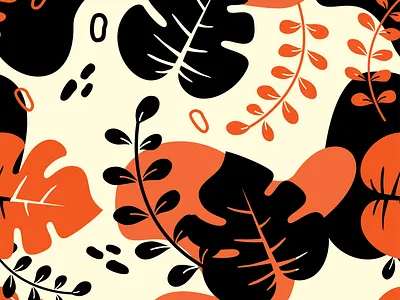 Colorfull Tropical Pattern color design flower illustration pattern art patterns seamless pattern summer svg tropical