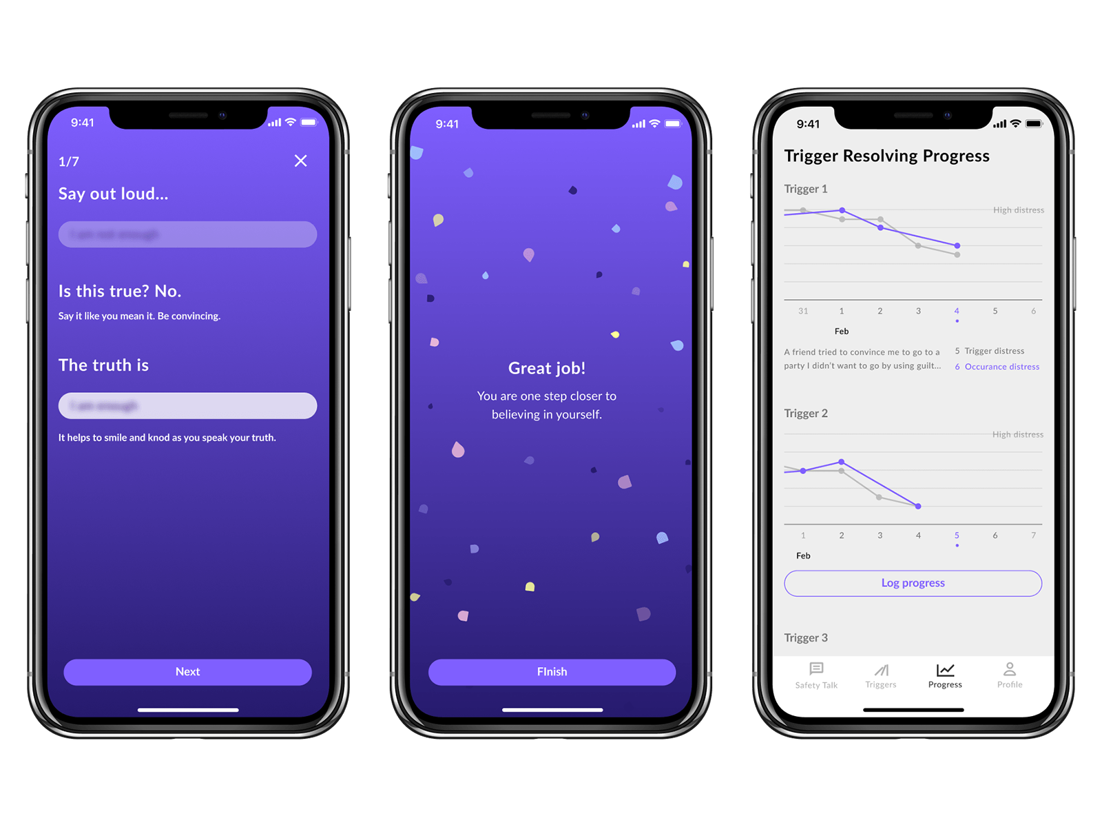 Injoy - iOS app by Tina Babst on Dribbble