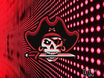 Pirate branding creative design illustration logo