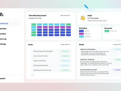 Management App adobe xd adobexd app dashboard dashboard app design product design time management ui