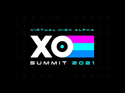 XO Summit logo exploration 4 branding high alpha logo