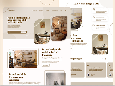 Web Furniture aesthetic brown furniture ui ui design uidesign web web design webdesign website design