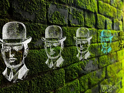 Fade to White branding creative design illustration logo