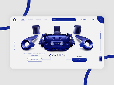 🔥 Vive | Header Exploration clean design concept e commerce shop header header exploration interaction landing page landing page ui minimalism trend 2021 ui design web web page