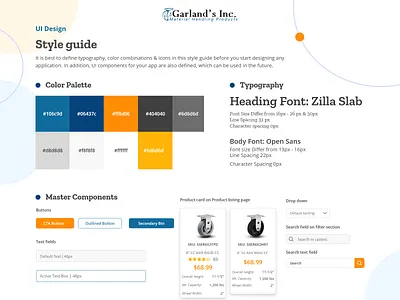 Style guide branding colors design design system doucmentation ecommerce design ecommerce website product scale specs style guides styleguide uiux ux visual visualstyle web