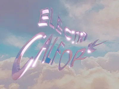 Random rendering using illustrator and blender 3dart blender blender3d illstrator typography