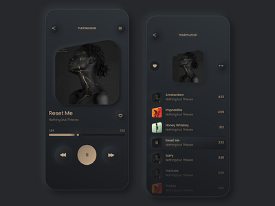 Music Player. Daily UI- #009 dailyui dailyui009 design figma music player ui ux