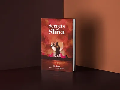 Secrets of Shiva (Book cover Design) book bookcoverdesign coverdesign design illustration publishing