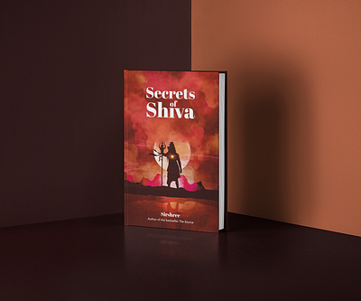 Secrets of Shiva (Book cover Design) book bookcoverdesign coverdesign design illustration publishing