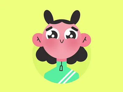 Slice Design Avatars animation avatar character loop powerpuff
