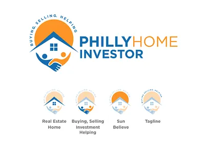 Real Estate Investment Logo Design branding graphic graphicdesign icon illustration illustrator logo logo design logodesign typography