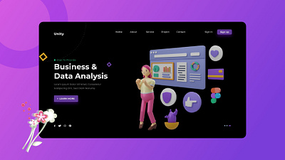 Data analysis landing page adobexd agency landing page analysis home page analysis landing page business clean ui data data analysis graphicdesign homepage interface landingpage trend 2021 ui web webdesign website
