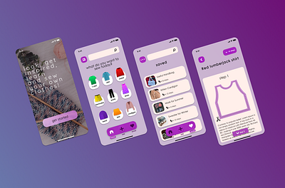 Clothes Sewing App Design app clothes design uidesign