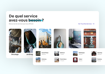 Components for an On-demand Services Platform dashboard nfts ondemandapp
