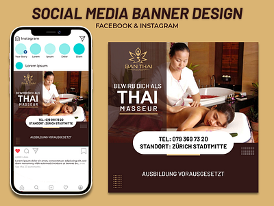 Social Media Post Design | Instagram & Facebook banner banner ad banner design business banner instagram banner instagram post social banner social media design social post social post design