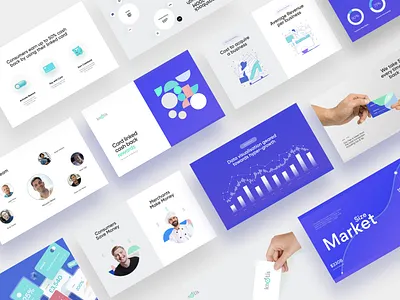 Knotis Presentation / Pitch Deck branding card chart data data visulization fundraise graph icon keynote layout pitch pitch deck pitchdeck powerpoint presentation presentation design presentation template slide storytelling website