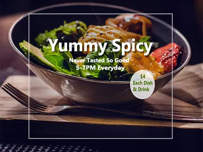 Social Media Post promotional banner banners branding design dishes drink food and drink illustration mockup design offer offers promotional design snack web webdesign