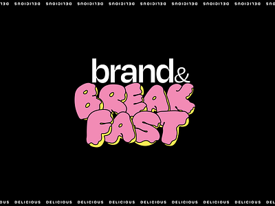 Brand&Breakfast - Logo branding illustration logo typography vector