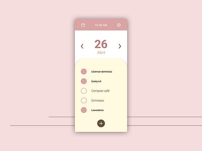 Daily 042 - To do list app daily ui dailyui design icon minimal todoist todolist ui uidesign userinterface ux