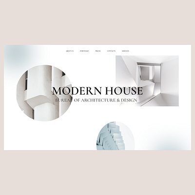 BUREAU OF ARCHITECTURE & DESIGN concept landingpage minimal ui user interface ux webdesign webdesigner website website design