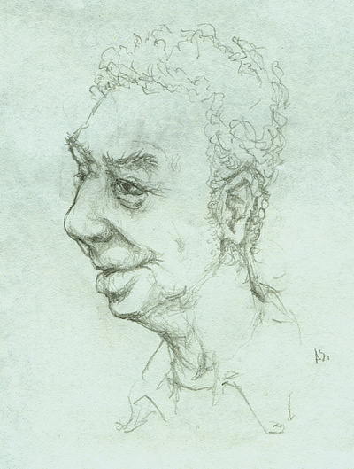 Fatlip illustration pencil art
