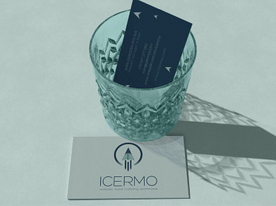 ICERMO BRANDING PROJECT branding cards cards design cards ui design logo print design print designer