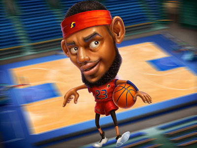 Character Design - LeBron James character animation character art character concept character design character designer character designs character developer character development character illustration characterdesign characters gambling game art game design slot game character slot game symbol slot symbol art slot symbol design