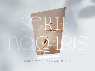 Nagaris Serif Display branding design display feminine ligature logo serif serif font serif typeface typography