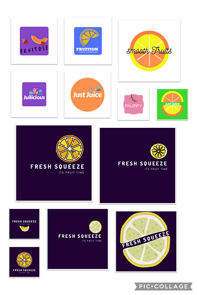 Day 47 of #dailylogochallenge canva dailylogochallenge design juice logo logodesign