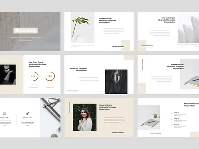 Havana - Powerpoint - Google Slide & Keynote elegant google slides keynote minimalist multipurpose poster design powerpoint simple template trends