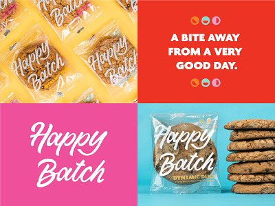 Happy Batch Cookies atomicdust branding design packaging packaging design st. louis