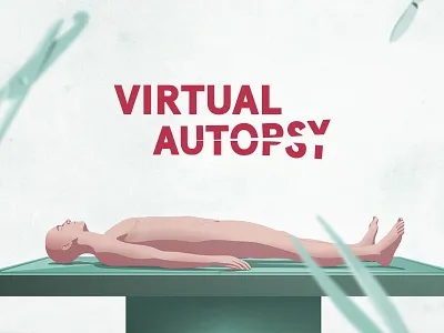 Autopsy autopsy body death design digital experience illu illustration interactive ui vector