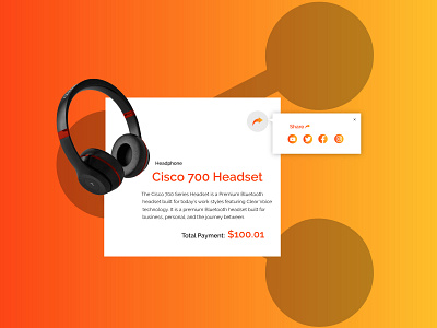 Social Share Design Daily UI::010 daily daily 100 challenge daily ui dailyui dailyuichallenge design ui ux