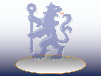 Chelsea Football Club design flat graphic design illustration illustrator logo vector