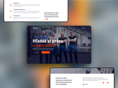 BauHausEurope Slovakia construction website responsive design ui ux visual design webdesign