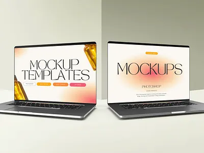 Branding Screen Macbook Mockup laptop