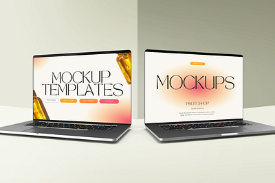 Branding Screen Macbook Mockup laptop