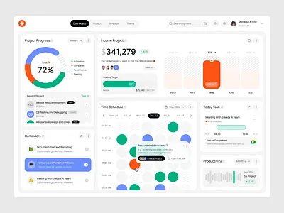 Bushido - Project Management Dashboard analyze chart collaboration dashboard datavisualization planning productivity projectdashboard projectmanagement projectmanagers scheduling startups taskmanagement teams teamwork website workflow