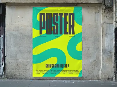 Urban Poster Mockup effect