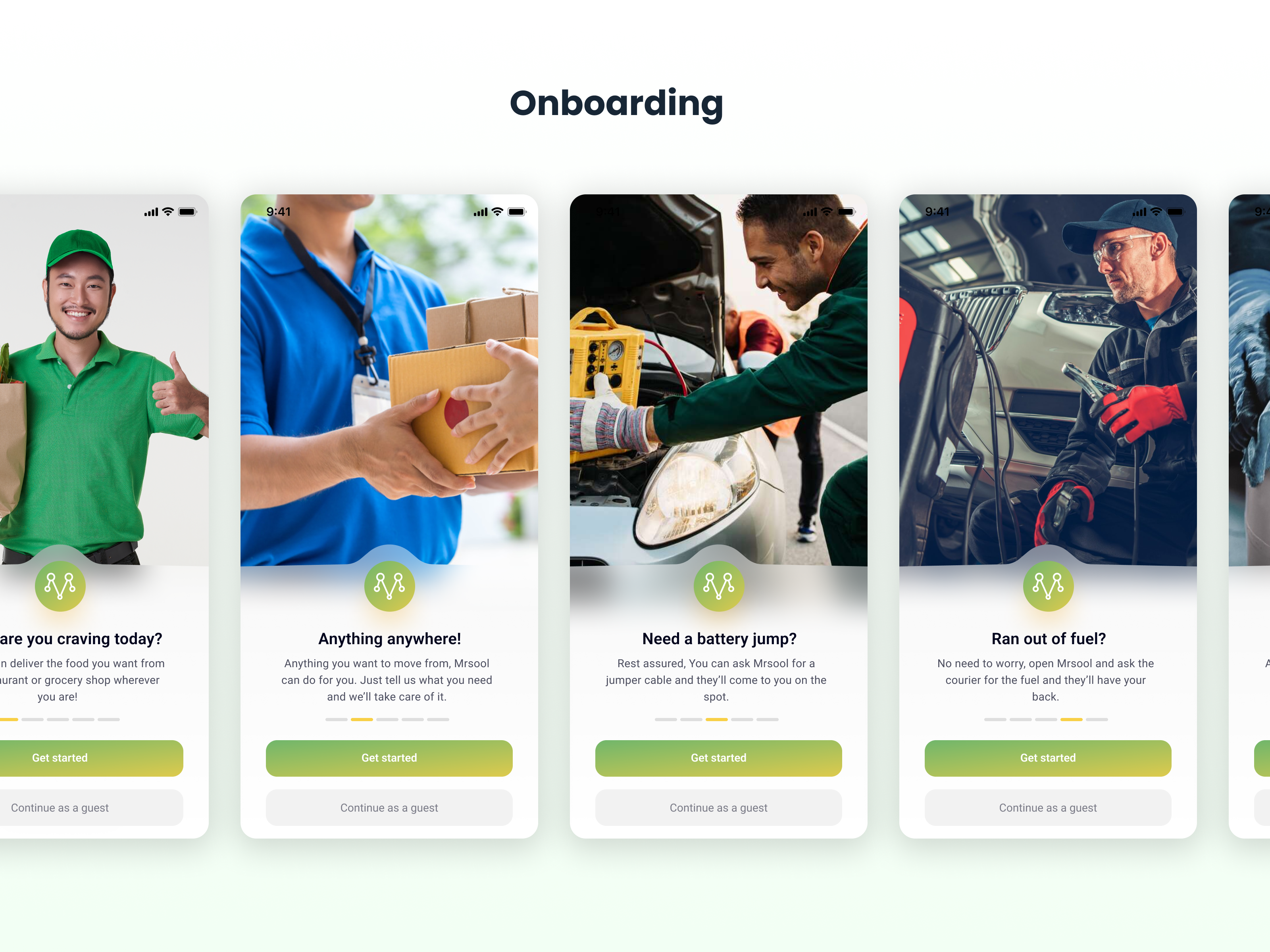 Enhance Mrsool App - Concept app concept design mrsool redesign ui uidesign uiux ux uxdesign