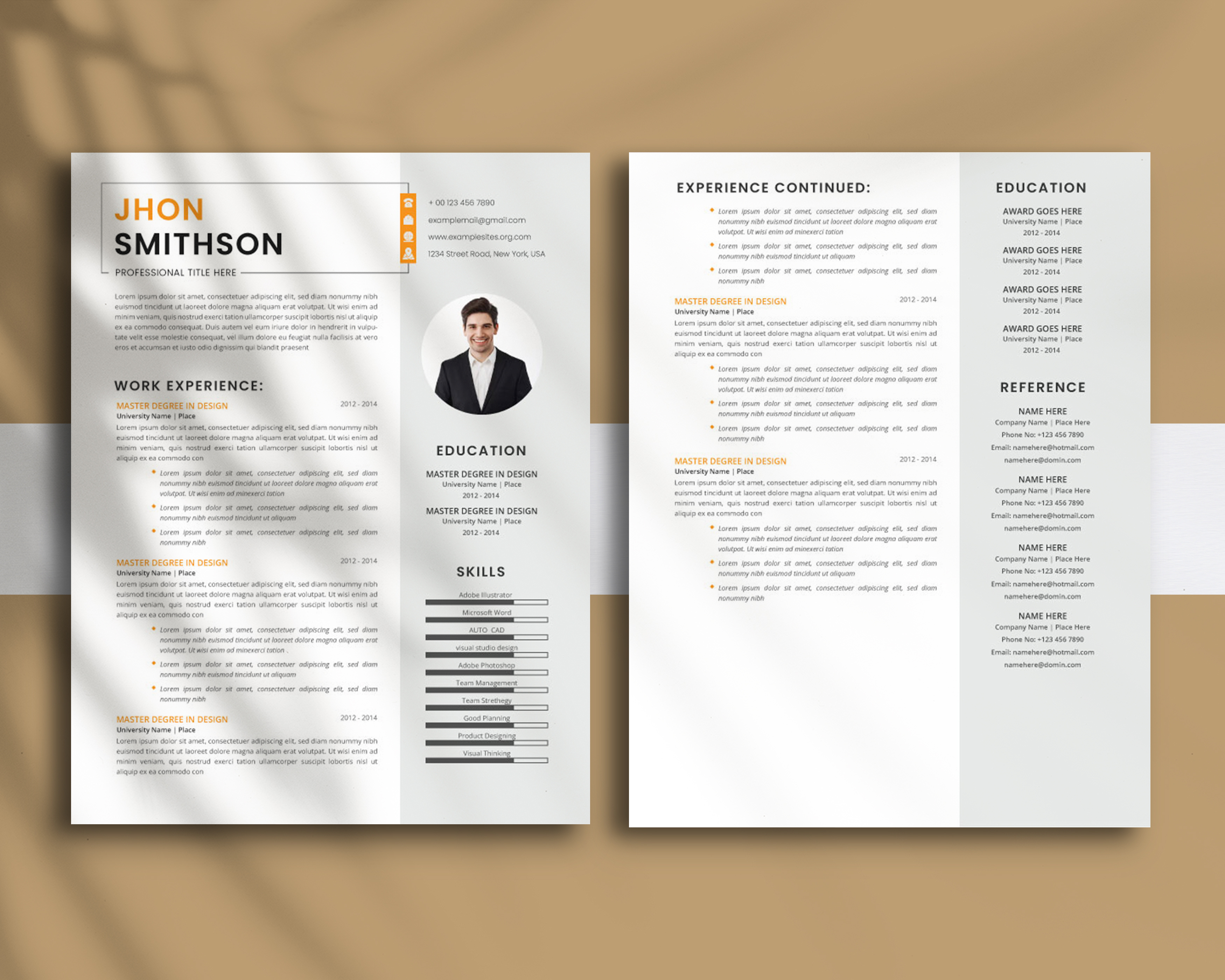 Resume Template | Professional Executive Resume Template resume formatting