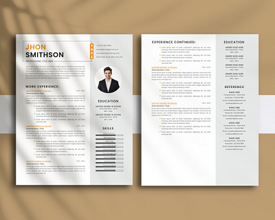 Resume Template | Professional Executive Resume Template resume formatting