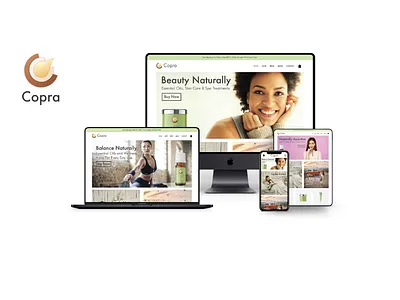 Copra - Website branding design logo