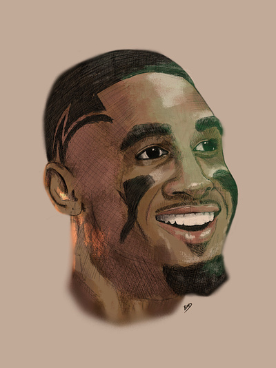 Jalen Hurts illustration